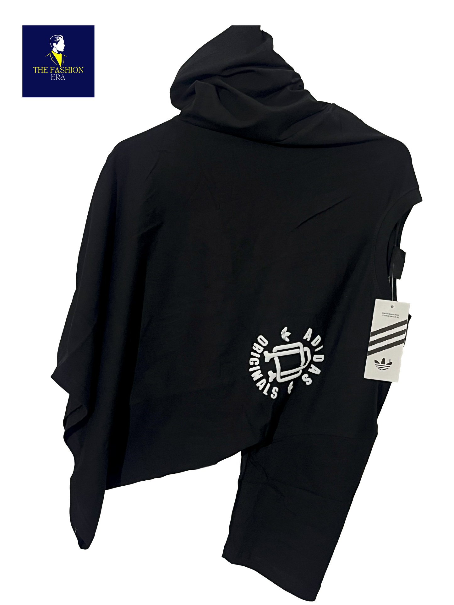 ADIDAS Half Sleeve Oversized Tshirt for Men, Round Neck Cottonblend Drop Shoulder Printed T-Shirt