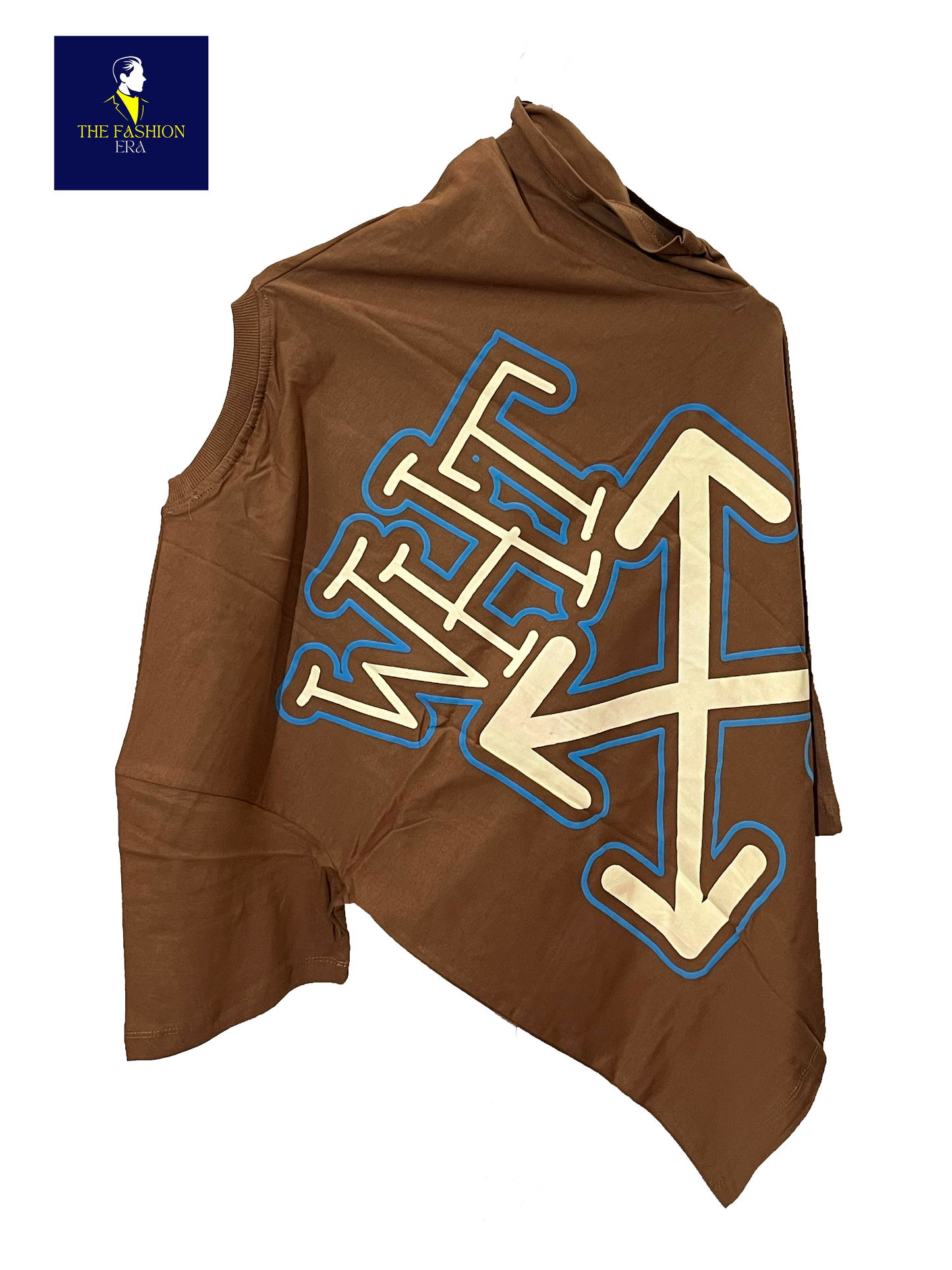 OFF-WHITE Mens Oversize Half Sleeve Cotton Blend Tshirt | Tshirt for Man