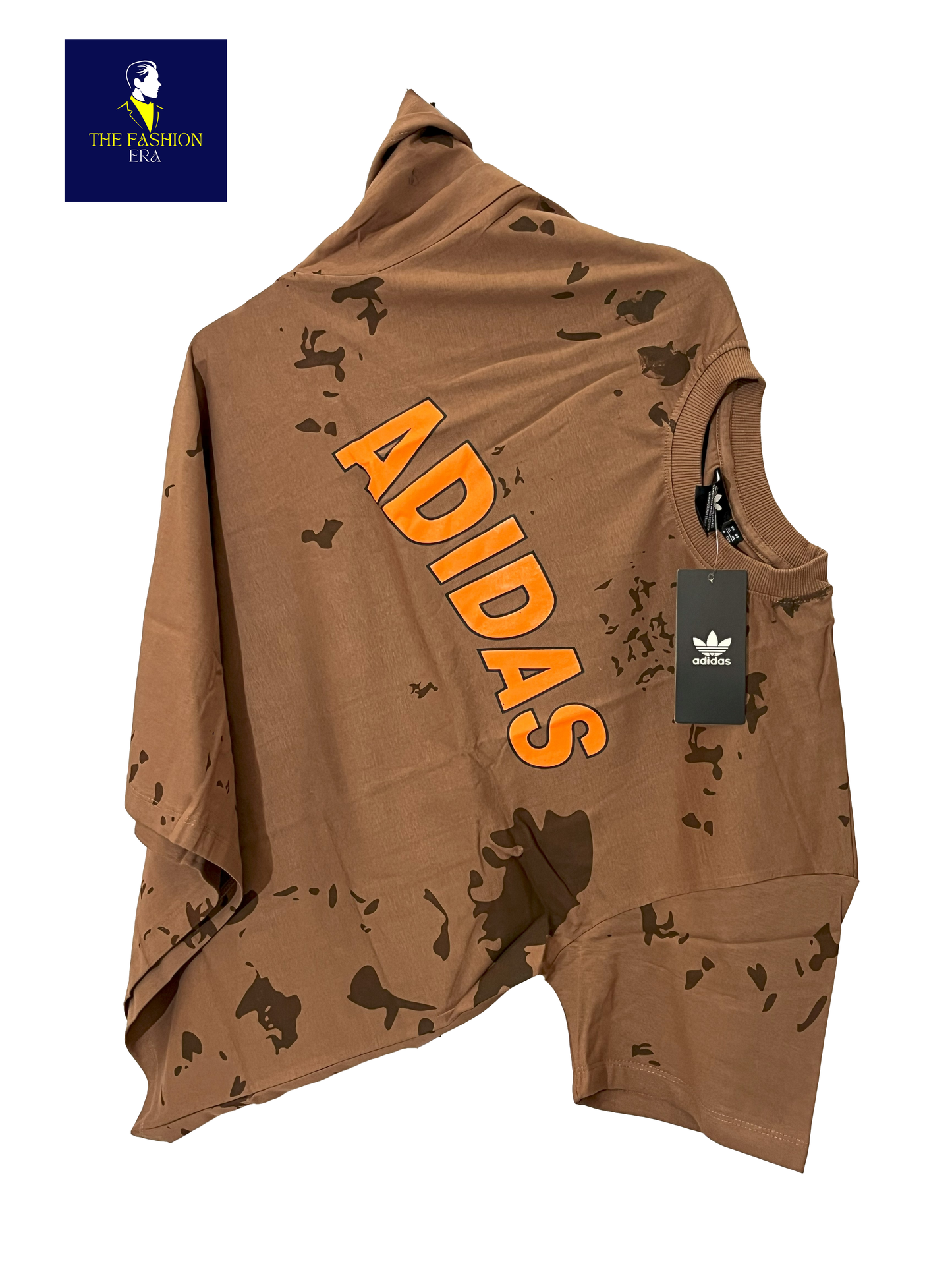 ADIDAS Men's Graphic Print Oversized Fit T-Shirt