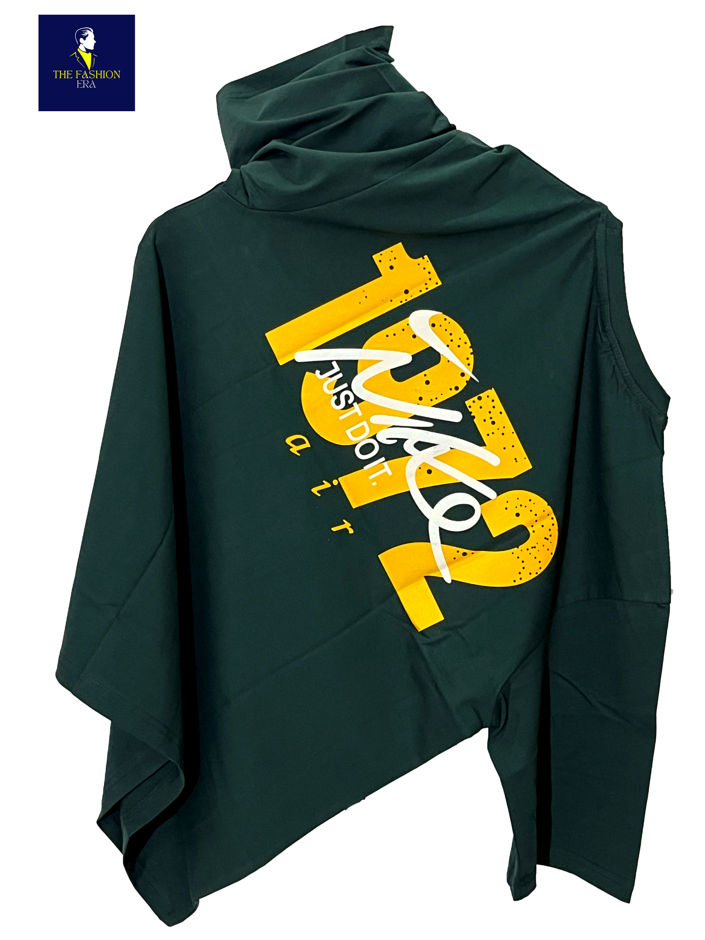 NIKE Men's Cotton Oversized Fit Casual Printed Round Neck, Oversized Longline Drop  T-Shirt for Man