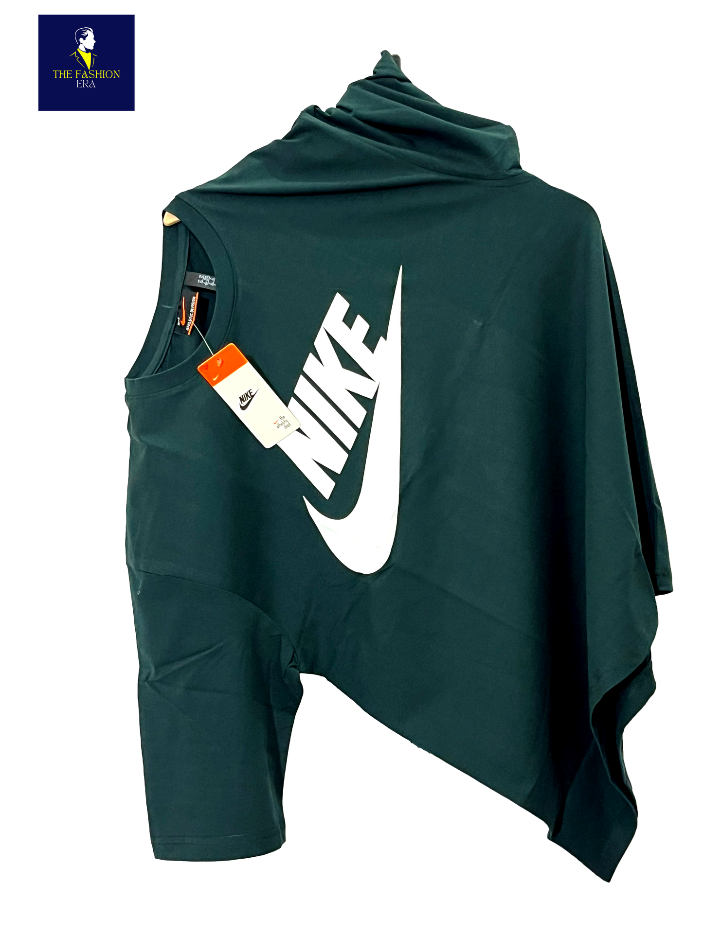 NIKE Men's Cotton Oversized Fit Casual Printed Round Neck, Oversized Longline Drop  T-Shirt for Man