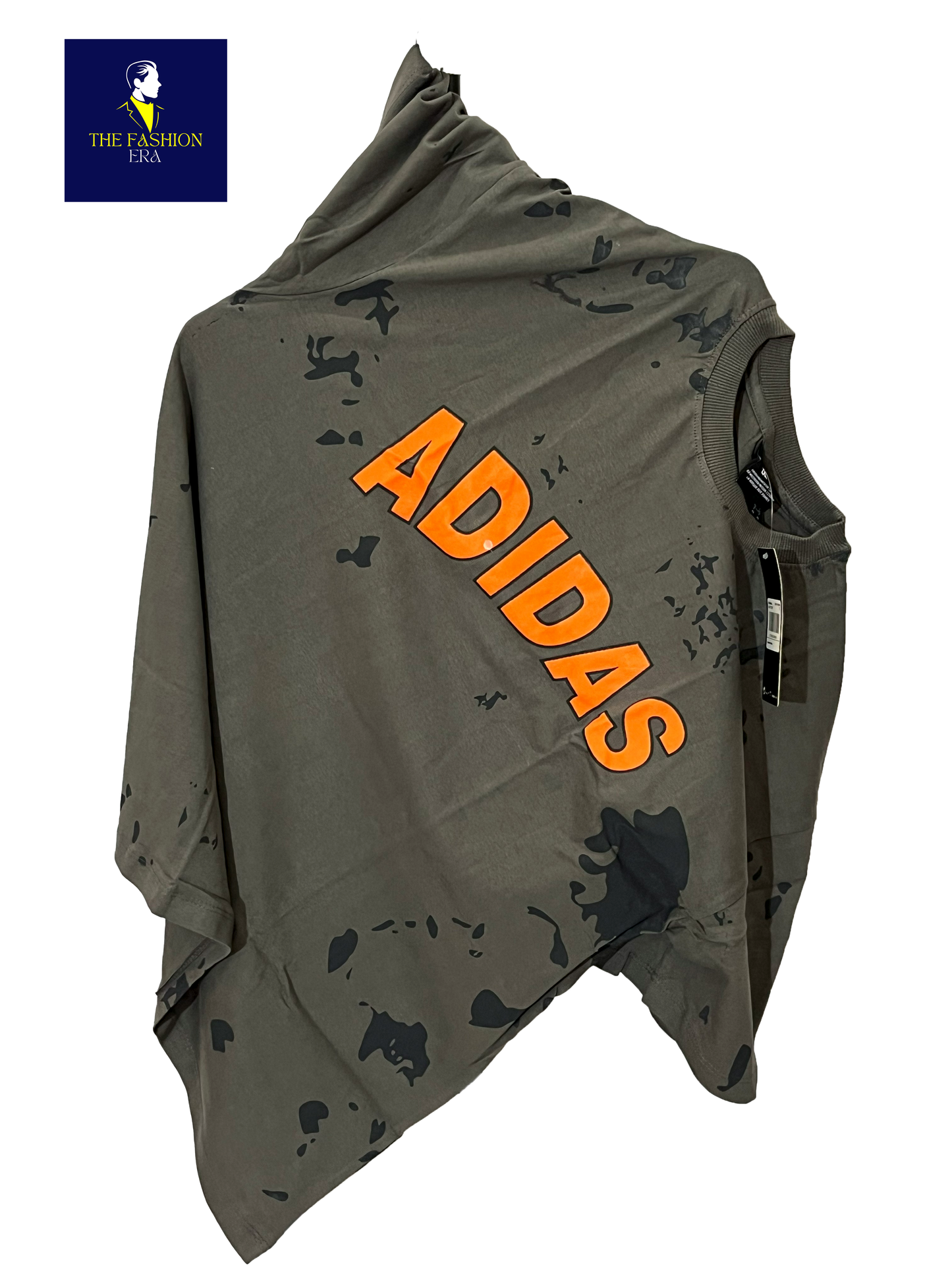 ADIDAS Men's Graphic Print Oversized Fit T-Shirt