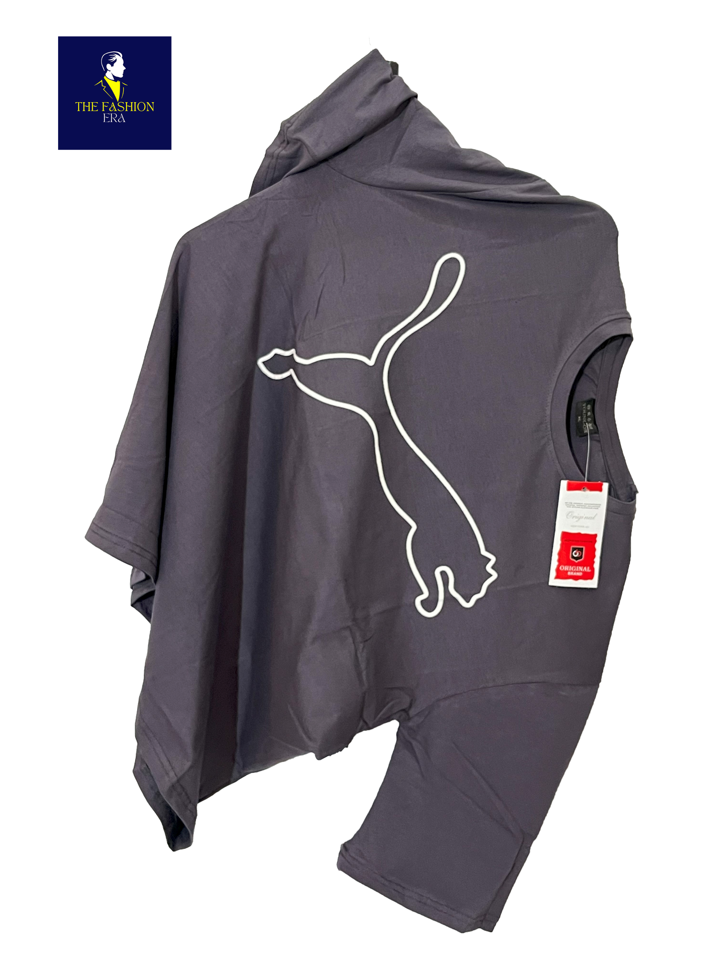 PUMA Men's Cotton Oversized Fit Graphic Print T-Shirt