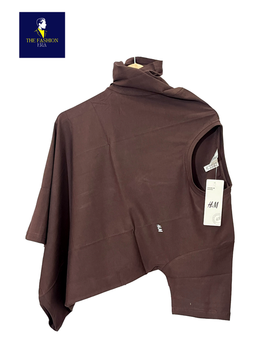 H&m  Solid Men's Round Neck Cotton Blend Half Sleeve Regular Fit T-Shirts