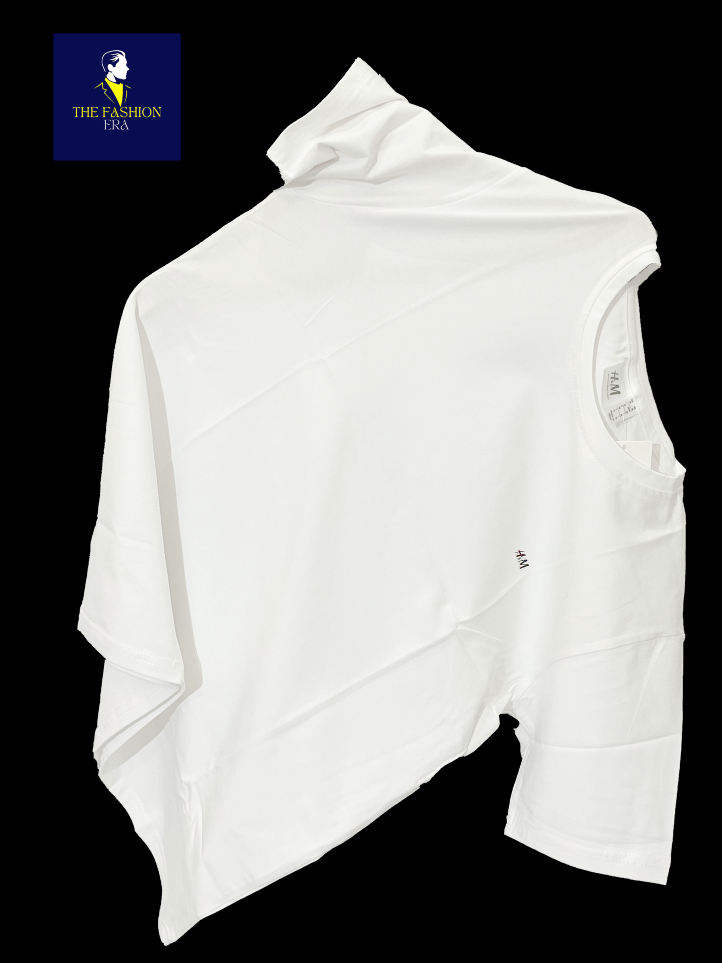 H&m  Solid Men's Round Neck Cotton Blend Half Sleeve Regular Fit T-Shirts