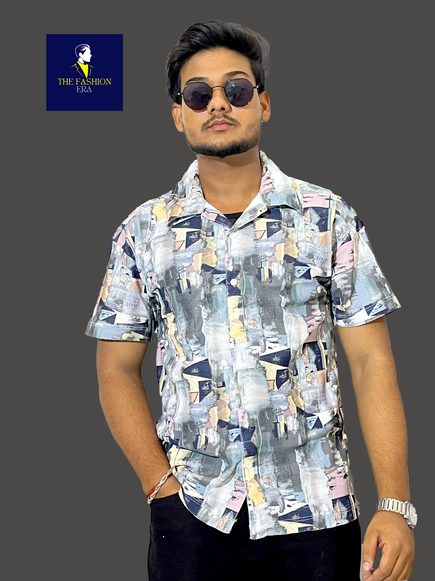 H&M Casual Shirt for Men || Shirt for Men || Men Poly Cotton Stylish Shirt || Men Printed Shirt |