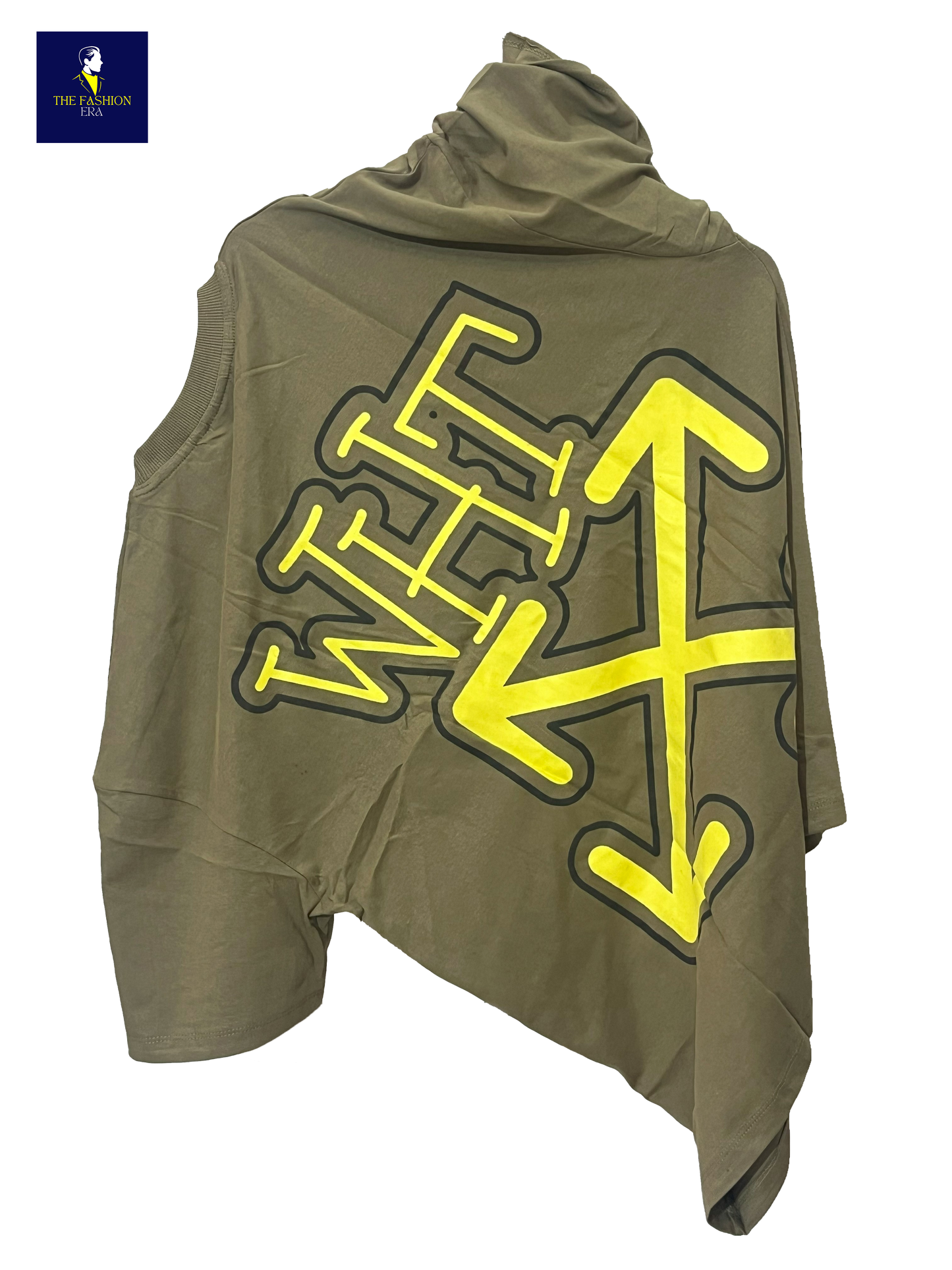 OFF-WHITE Mens Oversize Half Sleeve Cotton Blend Tshirt | Tshirt for Man