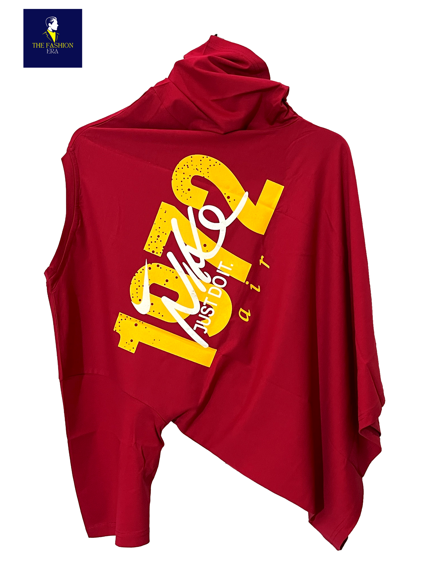 NIKE Men's Cotton Oversized Fit Casual Printed Round Neck, Oversized Longline Drop  T-Shirt for Man