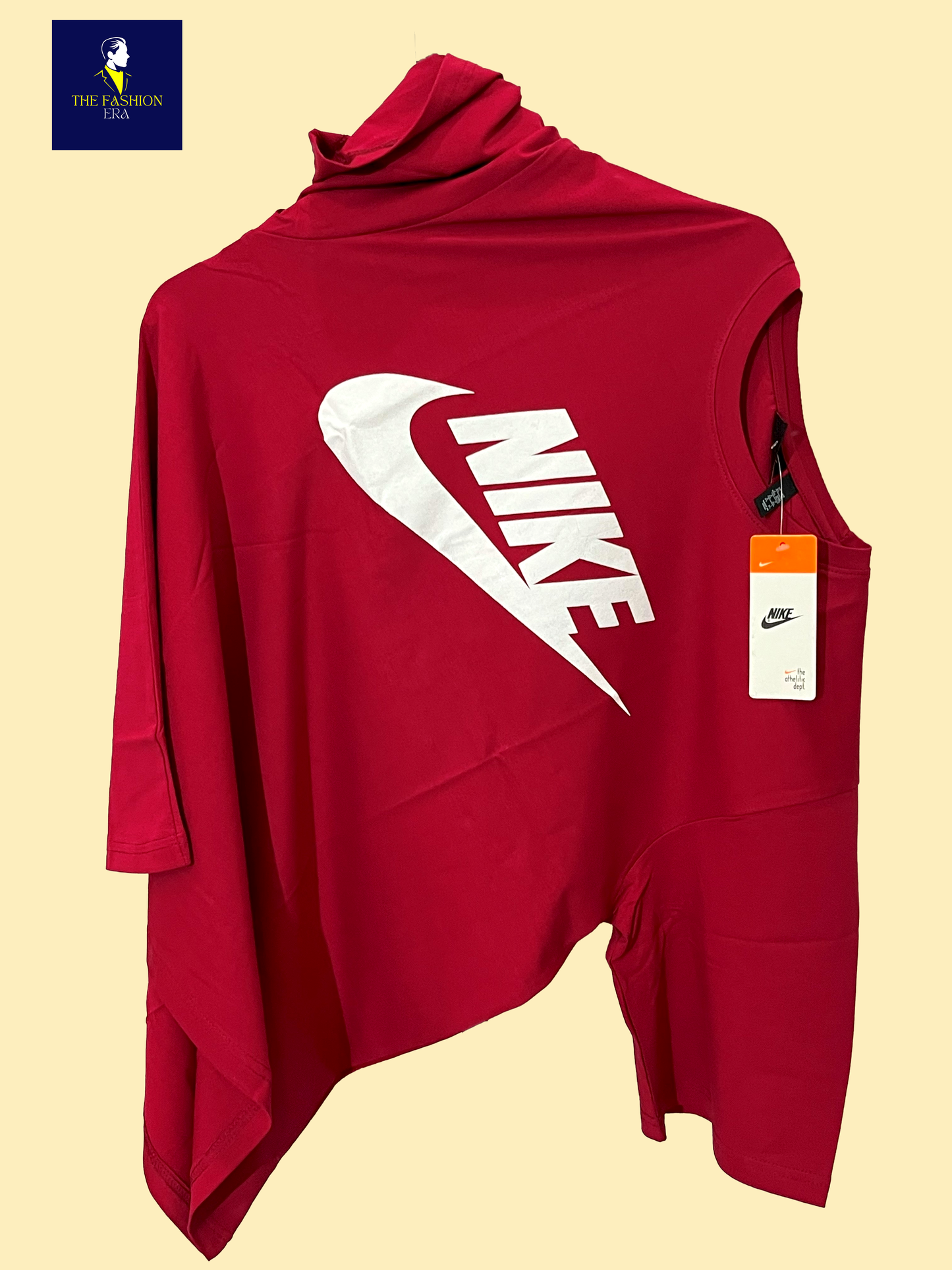 NIKE Men's Cotton Oversized Fit Casual Printed Round Neck, Oversized Longline Drop  T-Shirt for Man