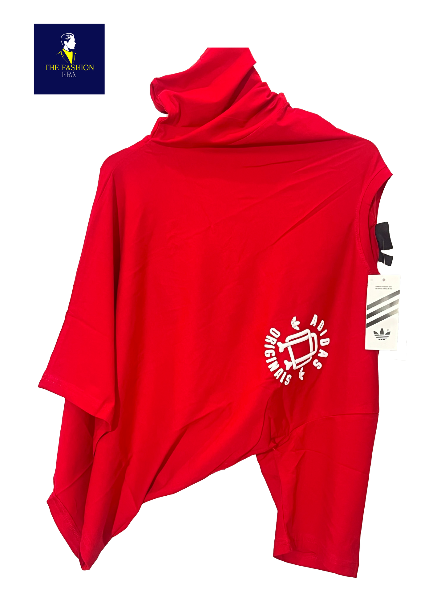 ADIDAS Half Sleeve Oversized Tshirt for Men, Round Neck Cottonblend Drop Shoulder Printed T-Shirt