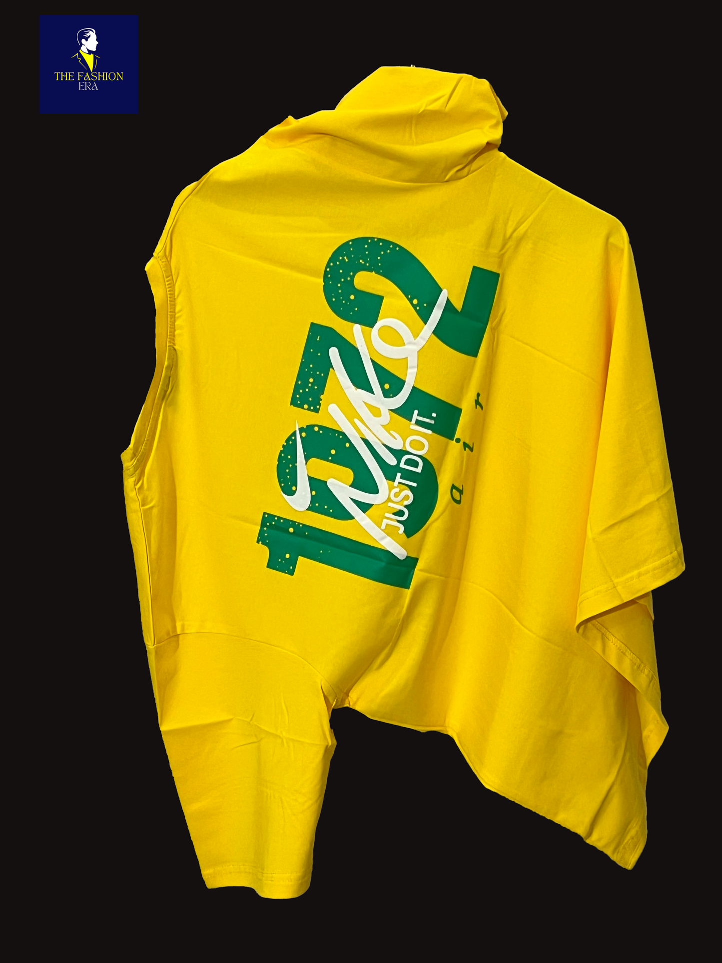 NIKE Men's Cotton Oversized Fit Casual Printed Round Neck, Oversized Longline Drop  T-Shirt for Man