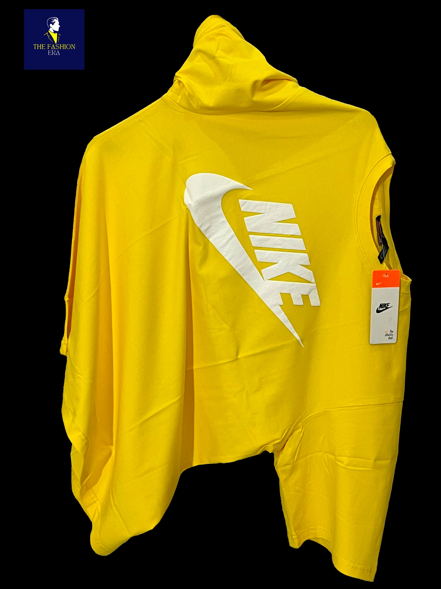 NIKE Men's Cotton Oversized Fit Casual Printed Round Neck, Oversized Longline Drop  T-Shirt for Man